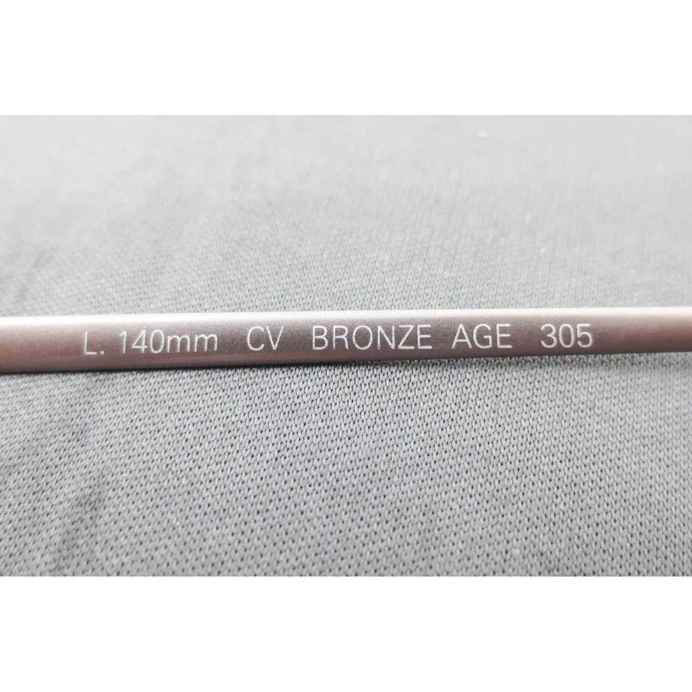 Kenneth Cole Bronze Age 305 Oval Metal Eyeglasses Frames 49-18-140 Bronze Black